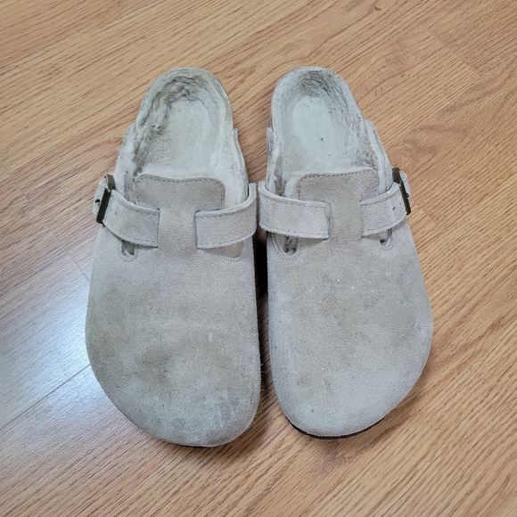 Birkenstock Boston Shearling Clogs 40 - Picture 2 of 8